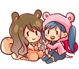 Girly Party sticker #7060605