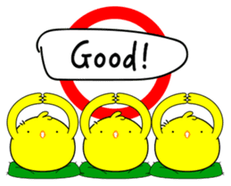 Pretty PiyoPiyo sticker #7060854