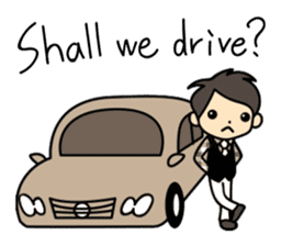 Akkun and Moco Stickers English version sticker #7061209