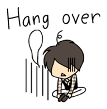 Akkun and Moco Stickers English version sticker #7061210