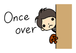 Akkun and Moco Stickers English version sticker #7061214