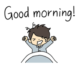 Akkun and Moco Stickers English version sticker #7061216