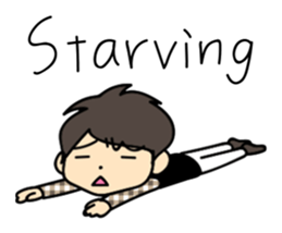 Akkun and Moco Stickers English version sticker #7061217