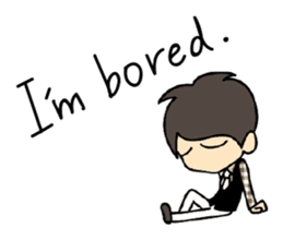 Akkun and Moco Stickers English version sticker #7061232