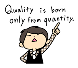 Akkun and Moco Stickers English version sticker #7061233