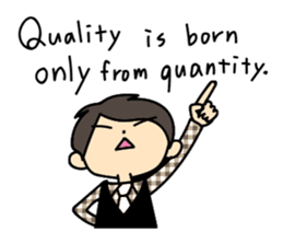 Akkun and Moco Stickers English version sticker #7061233