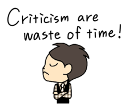 Akkun and Moco Stickers English version sticker #7061237