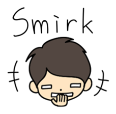 Akkun and Moco Stickers English version sticker #7061246