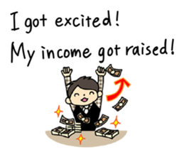 Akkun and Moco Stickers English version sticker #7061247