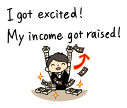 Akkun and Moco Stickers English version sticker #7061247