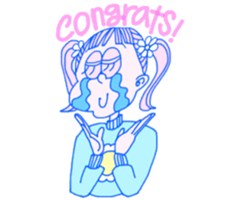 cutie's talking 2 sticker #7061344