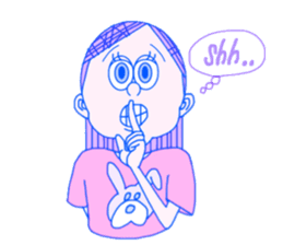 cutie's talking 2 sticker #7061353