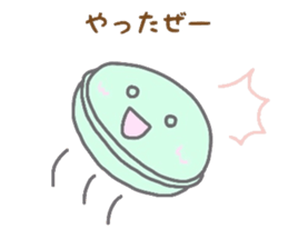 Pastel color sticker #7061553