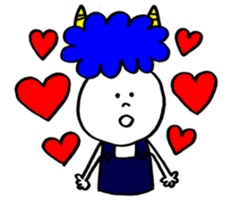 Blue Orge of The Brusque Attitude sticker #7061611