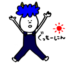 Blue Orge of The Brusque Attitude sticker #7061622