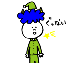 Blue Orge of The Brusque Attitude sticker #7061623