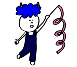 Blue Orge of The Brusque Attitude sticker #7061629