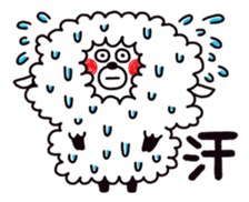 Googly eyes animals. sticker #7061661