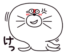 Googly eyes animals. sticker #7061685