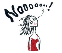 L-Air fashionable characters. sticker #7062097