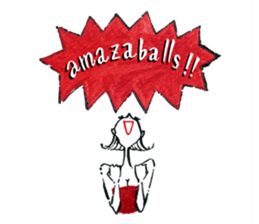 L-Air fashionable characters. sticker #7062099