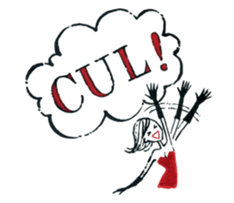 L-Air fashionable characters. sticker #7062105