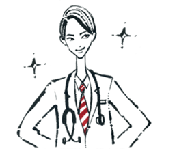 L-Air fashionable characters. sticker #7062113