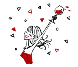 L-Air fashionable characters. sticker #7062124