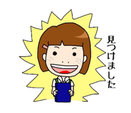 Book Store Girl MIRAI sticker #7062267