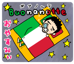 enjoy Italian! with Sasaki carpaccio! sticker #7062331