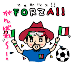 enjoy Italian! with Sasaki carpaccio! sticker #7062340
