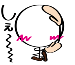 pretty stick human5 sticker #7063251