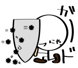 pretty stick human5 sticker #7063255