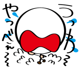 pretty stick human5 sticker #7063274