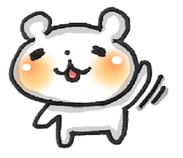 Marshmallow KUMATAN sticker #7063648