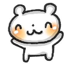 Marshmallow KUMATAN sticker #7063649