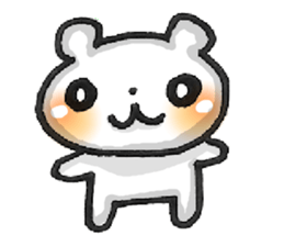 Marshmallow KUMATAN sticker #7063650