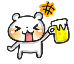 Marshmallow KUMATAN sticker #7063660