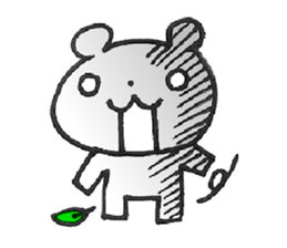 Marshmallow KUMATAN sticker #7063662