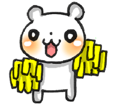 Marshmallow KUMATAN sticker #7063666