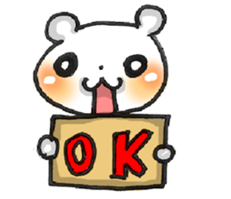 Marshmallow KUMATAN sticker #7063667