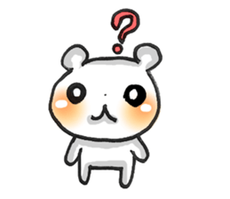 Marshmallow KUMATAN sticker #7063669