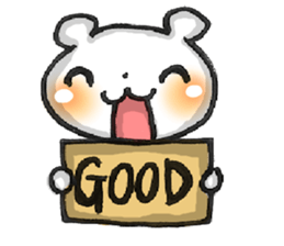 Marshmallow KUMATAN sticker #7063680