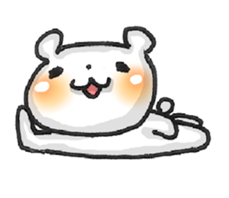 Marshmallow KUMATAN sticker #7063685