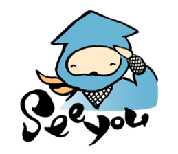 Ninja, Created by Koji Takano. sticker #7063772