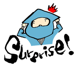 Ninja, Created by Koji Takano. sticker #7063778