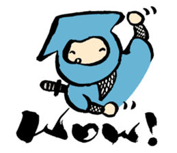 Ninja, Created by Koji Takano. sticker #7063781
