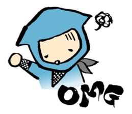 Ninja, Created by Koji Takano. sticker #7063785
