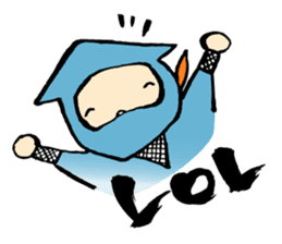 Ninja, Created by Koji Takano. sticker #7063795