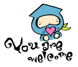 Ninja, Created by Koji Takano. sticker #7063799